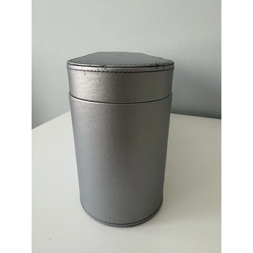 Dyson Supersonic Presentation Case Storage Box Only Silver Black Velvet Lined